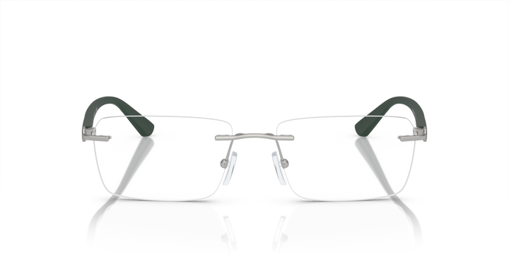 ARMANI EXCHANGE AX1064 6020 Plateado Mate, vista frontal 