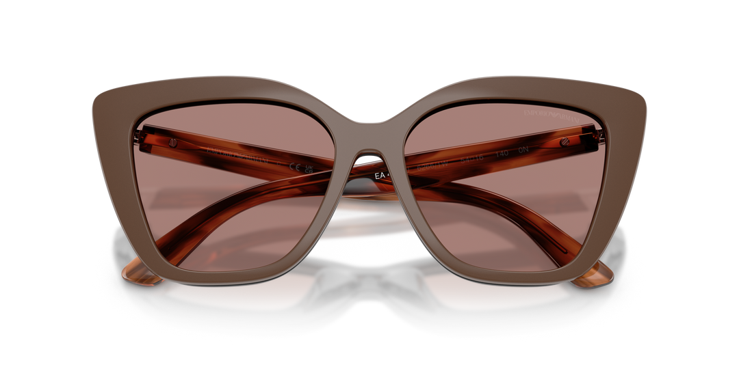EMPORIO ARMANI EA4254U 62661W Negro Brillante, vista angular derecha 