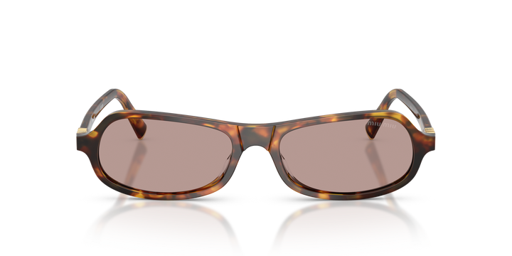 MIU MIU MU B10SU 14L20I Havana miel, vista frontal 