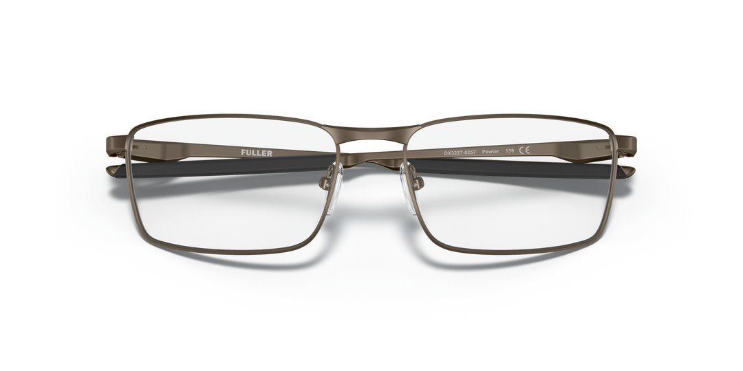 OAKLEY OX3227 FULLER 322702 Peltre, vista frontal con varillas plegadas 