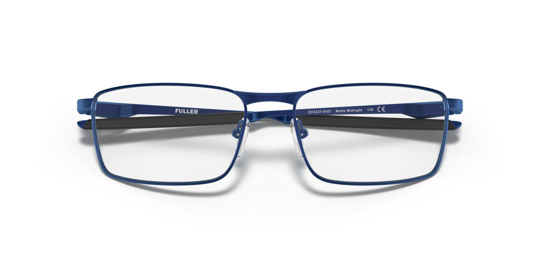 OAKLEY OX3227 FULLER 322704 Medianoche Mate, vista frontal con varillas plegadas 