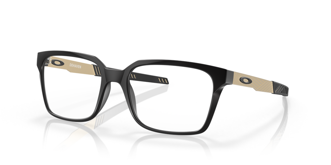 OAKLEY OX8054 DEHAVEN 805404 Negro Satinado, vista tres cuartos #color_805404