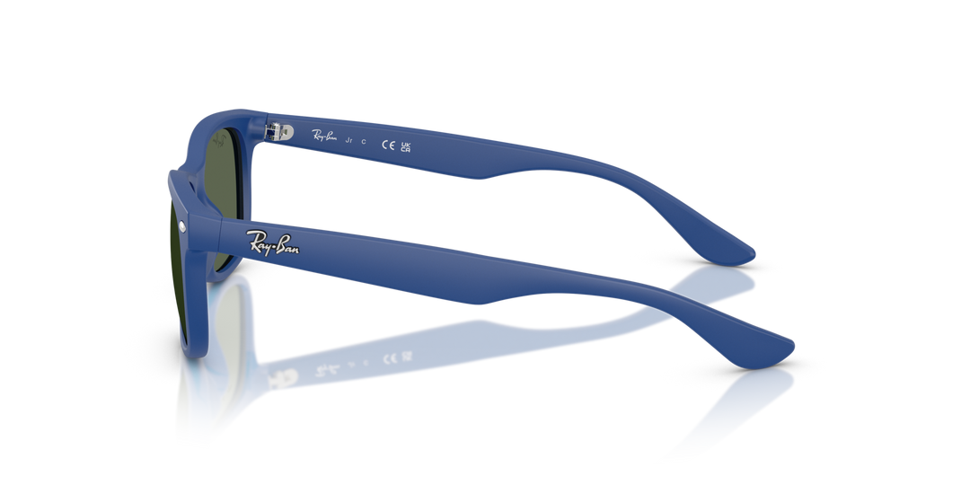 RAY-BAN JUNIOR RAY-BAN RJ9052S JUNIOR NEW WAYFARER 717771 Goma Azul, vista lateral izquierda 