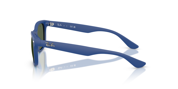 RAY-BAN JUNIOR RAY-BAN RJ9052S JUNIOR NEW WAYFARER 717771 Goma Azul, vista lateral izquierda 