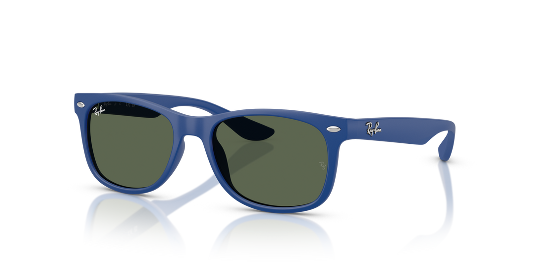 RAY-BAN JUNIOR RAY-BAN RJ9052S JUNIOR NEW WAYFARER 717771 Goma Azul, vista tres cuartos #color_717771