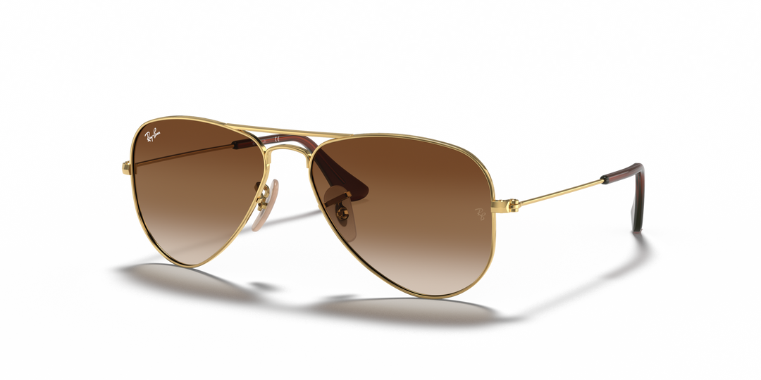 RAY-BAN JUNIOR RAY-BAN RJ9506S JUNIOR AVIATOR 223/13 Oro arista, vista tres cuartos #color_223-13