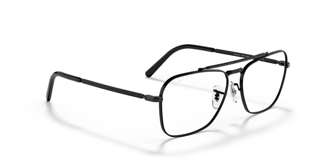 RAY-BAN RX3636V 2509 Negro, vista angular secundaria 