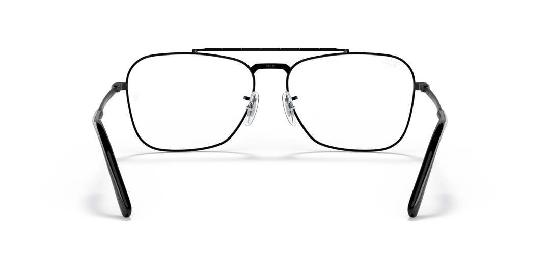 RAY-BAN RX3636V 2509 Negro, vista posterior 