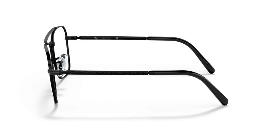 RAY-BAN RX3636V 2509 Negro, vista lateral izquierda 