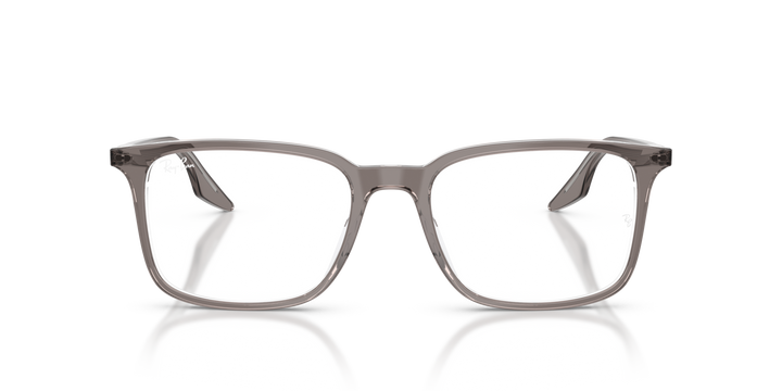 RAY-BAN RX5421 8111 Gris Traslúcido, vista frontal 