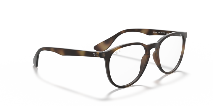 RAY-BAN RX7046 ERIKA 5365 Havana, vista angular secundaria 
