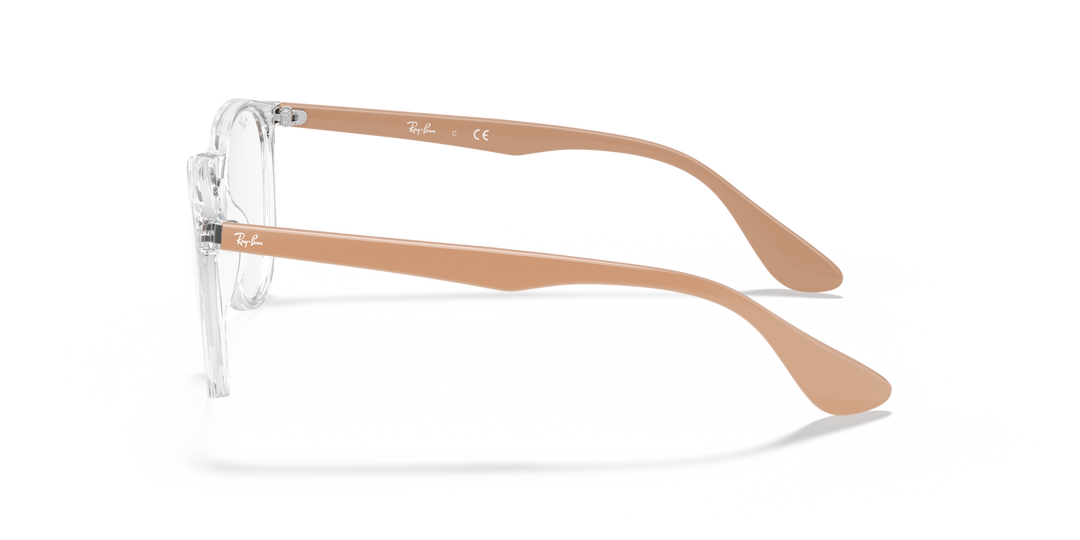 RAY-BAN RX7046 ERIKA 5953 Traslúcido, vista lateral izquierda 