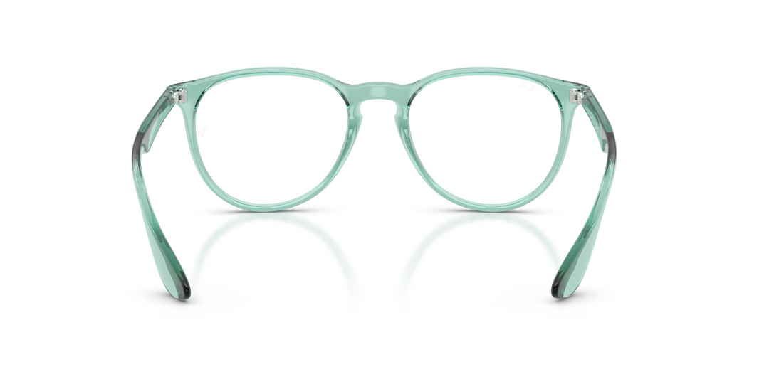 RAY-BAN RX7046 ERIKA 8508 Verde Traslúcido, vista posterior 