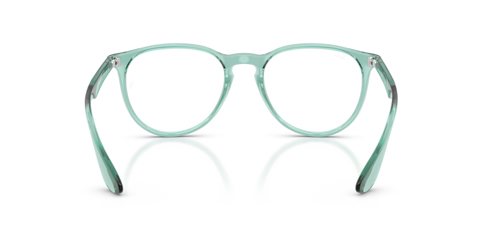 RAY-BAN RX7046 ERIKA 8508 Verde Traslúcido, vista posterior 