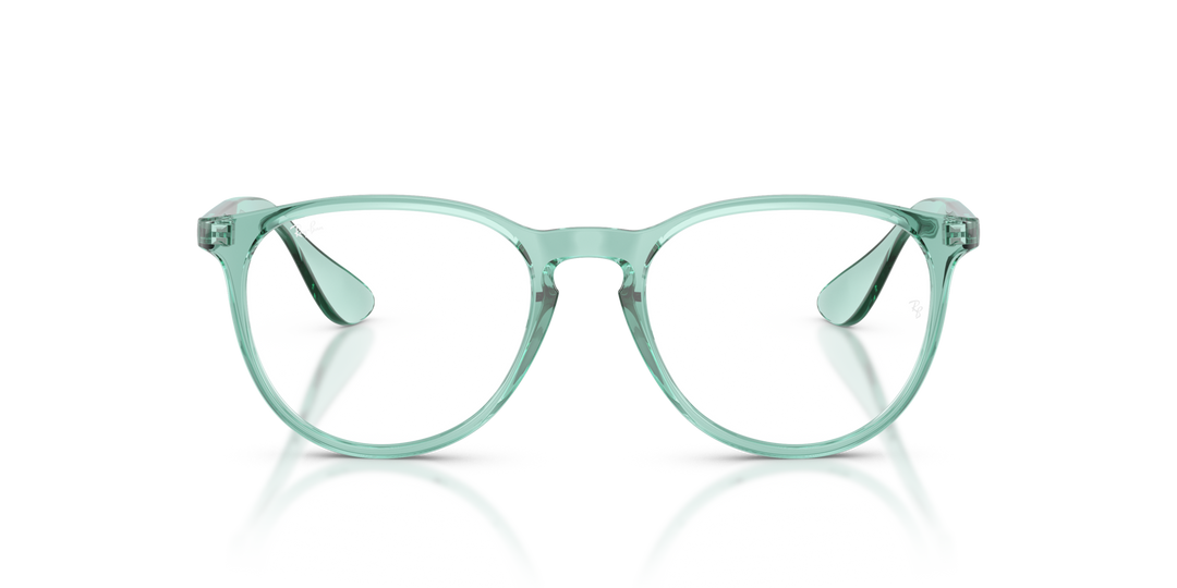 RAY-BAN RX7046 ERIKA 8508 Verde Traslúcido, vista frontal 