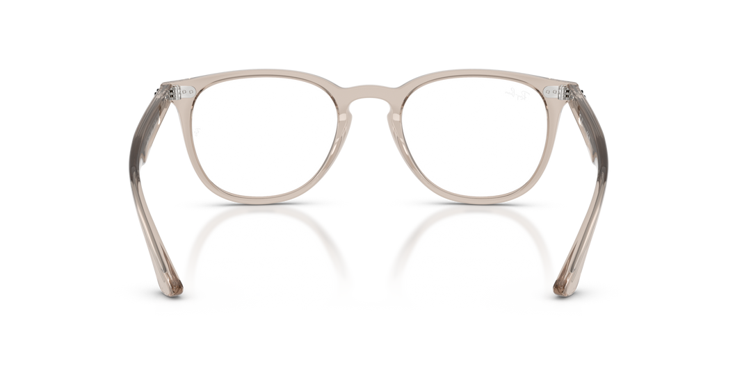 RAY-BAN RX7159 8449 Beige Traslúcido, vista posterior 