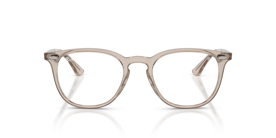 RAY-BAN RX7159 8449 Beige Traslúcido, vista frontal 