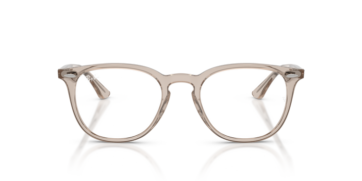 RAY-BAN RX7159 8449 Beige Traslúcido, vista frontal 