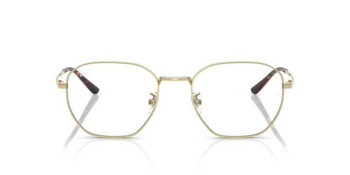 RAY-BAN RX8777D 1251 Dorado Pálido, vista frontal 