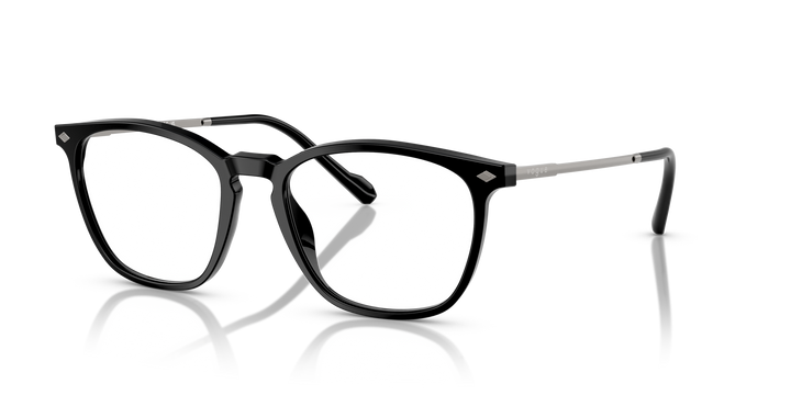 VOGUE VO5614 W44 Negro, vista tres cuartos 