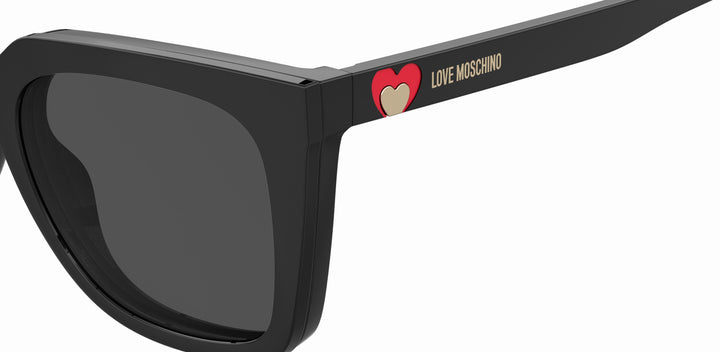 LOVE MOSCHINO MOL055/CS — color 807, medida 54 — detalle de la varilla 