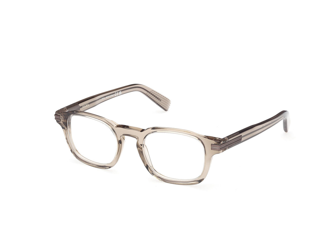 ZEGNA EZ5293 — color 048, medida 49 — vista tres cuartos 