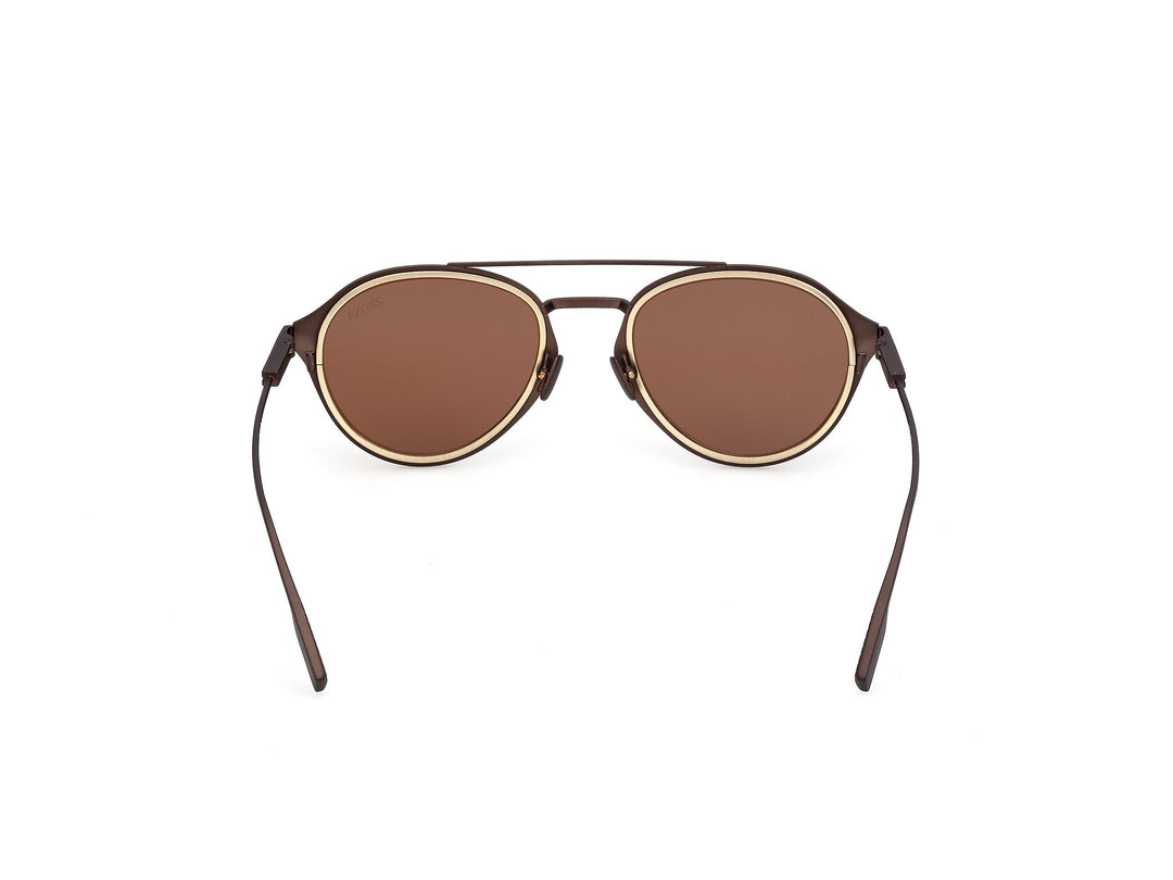 ZEGNA EZ0295 — color 49E, medida 51 — vista posterior 