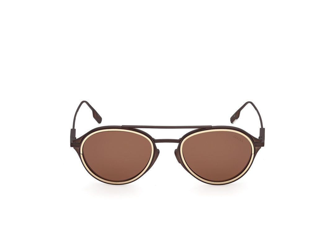 ZEGNA EZ0295 — color 49E, medida 51 — vista frontal #color_49e
