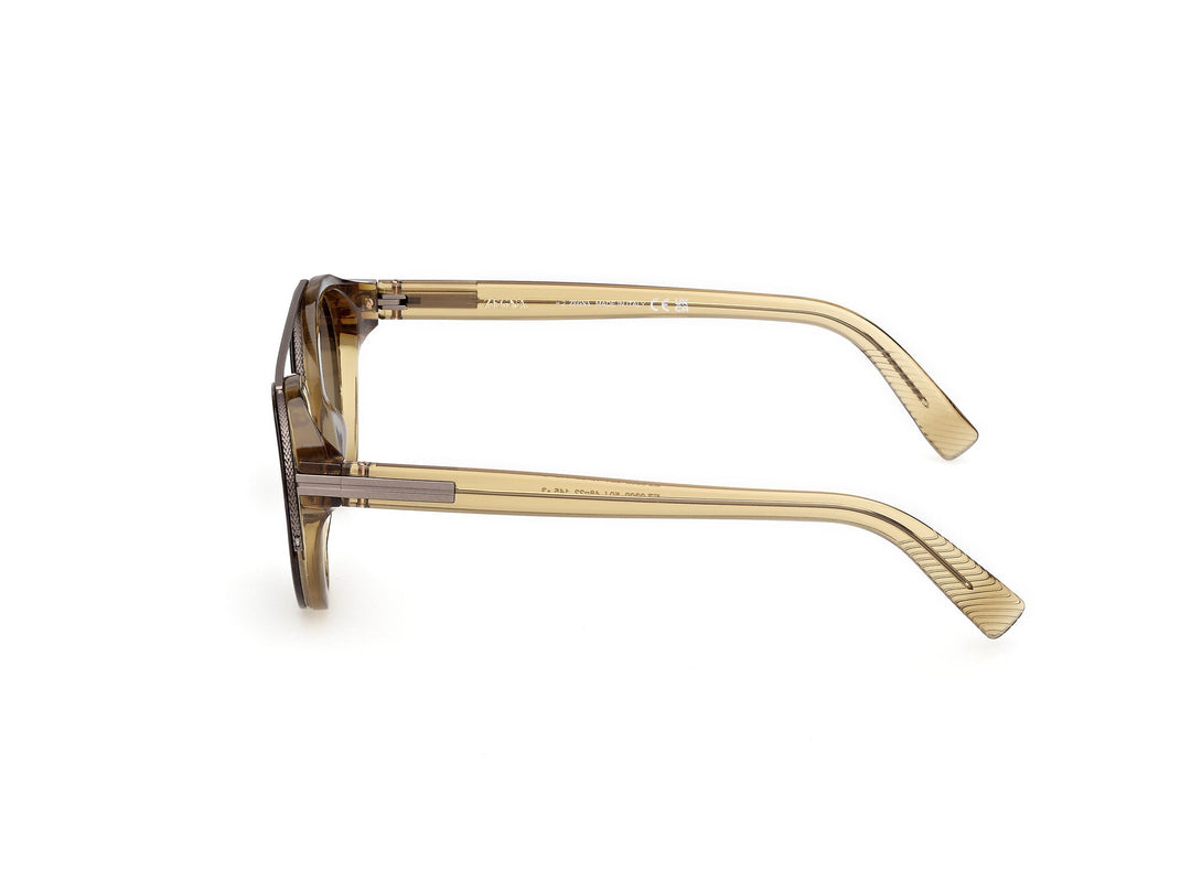 ZEGNA EZ0300 — color 50J, medida 48 — vista lateral izquierda 