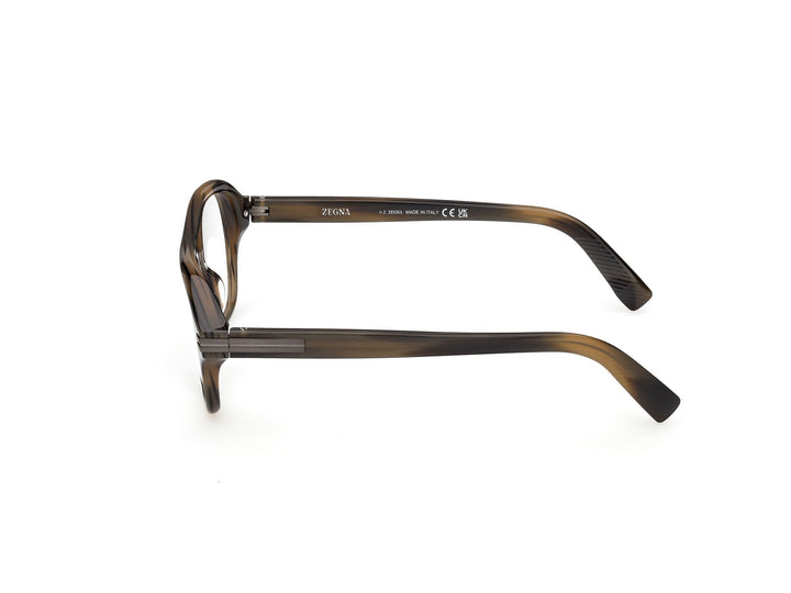 ZEGNA EZ5344 — color 055, medida 52 — vista lateral izquierda 