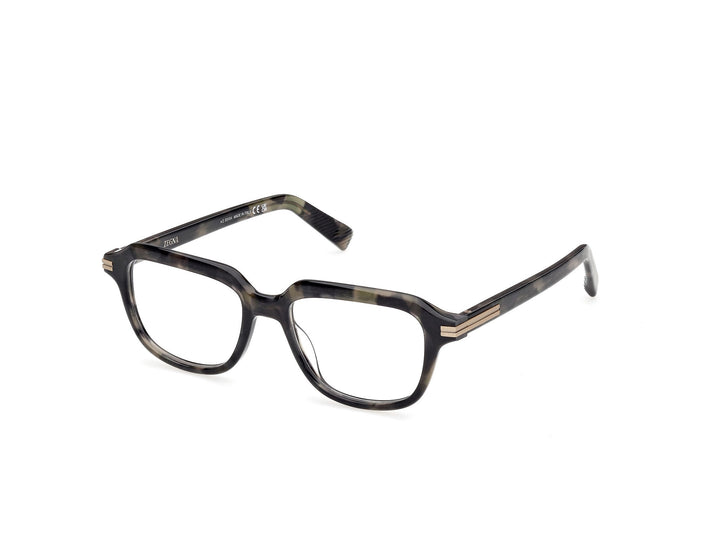 ZEGNA EZ5345 — color 055, medida 52 — vista tres cuartos 