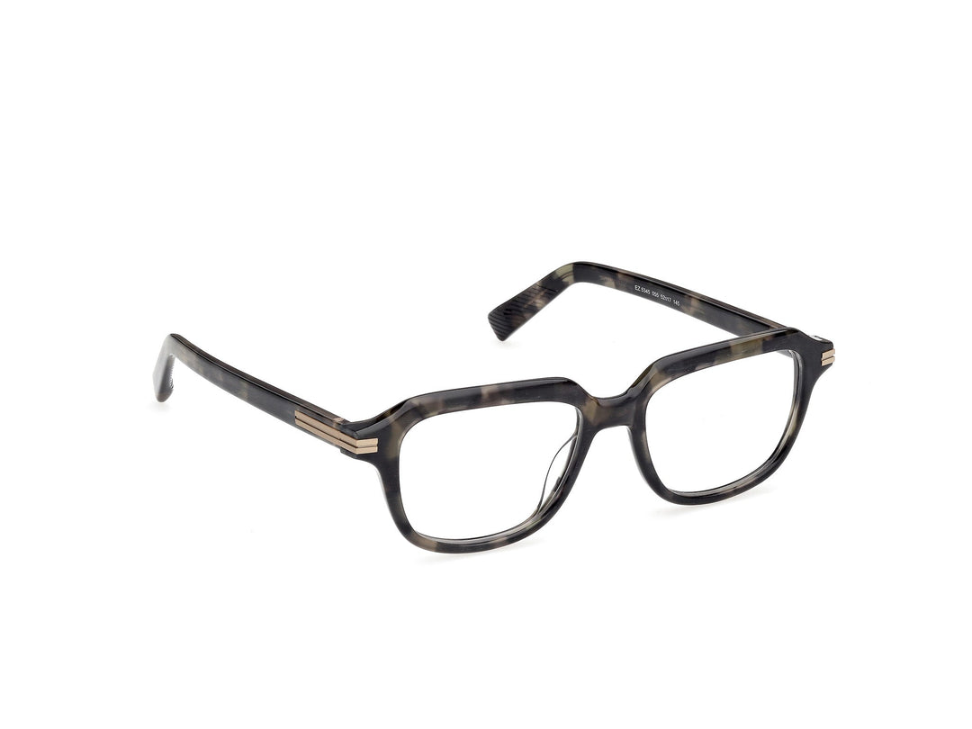 ZEGNA EZ5345 — color 055, medida 52 — vista tres cuartos derecha 