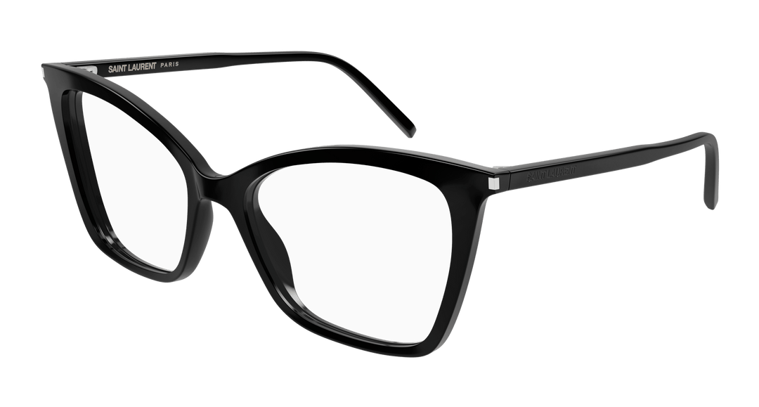 SAINT LAURENT SL 386 — color 001, medida 53 — vista tres cuartos 