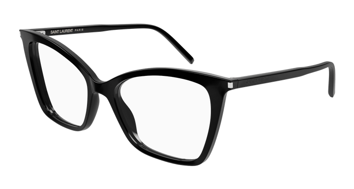 SAINT LAURENT SL 386 — color 001, medida 53 — vista tres cuartos 