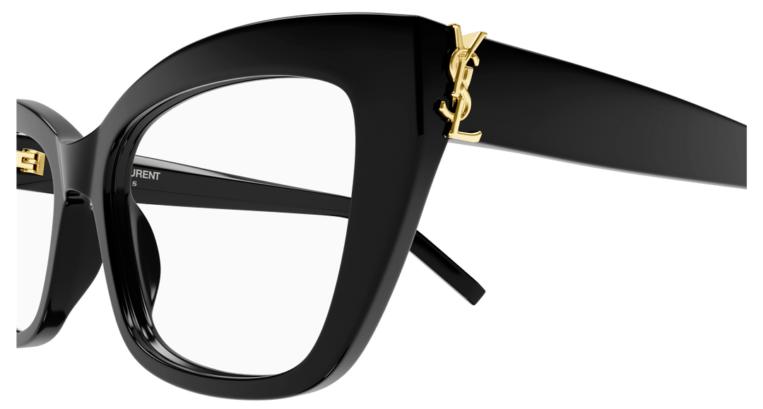 SAINT LAURENT SL M117 — color 001, medida 53 — vista detalle de varilla 