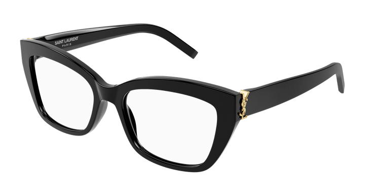 SAINT LAURENT SL M117 — color 001, medida 53 — vista tres cuartos 
