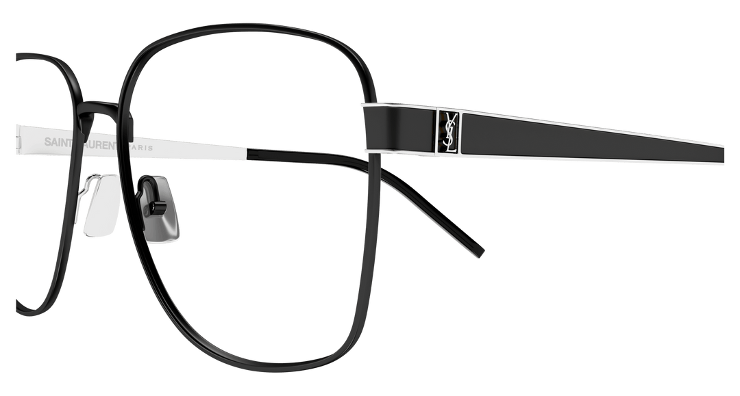 SAINT LAURENT SL M134 — color 001, medida 57 — vista detalle de varilla 