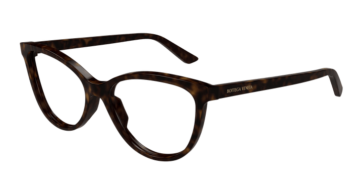 BOTTEGA VENETA BV1313O — color 007, medida 55 — vista tres cuartos 