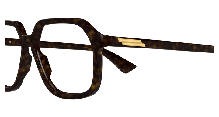 BOTTEGA VENETA BV1329O — color 002, medida 55 — vista detalle de varilla 
