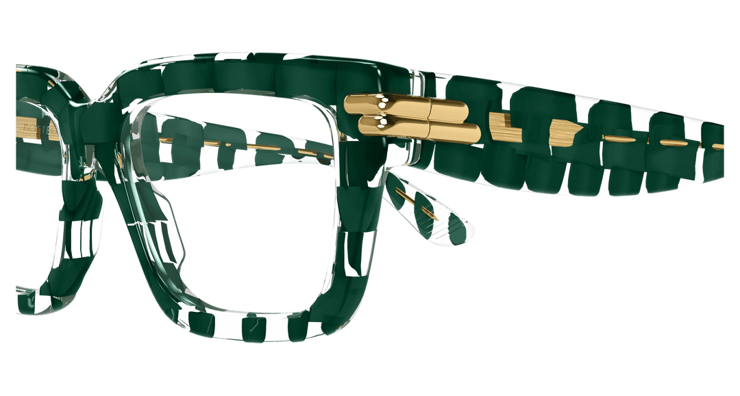 BOTTEGA VENETA BV1324O — color 004, medida 53 — vista detalle de varilla 