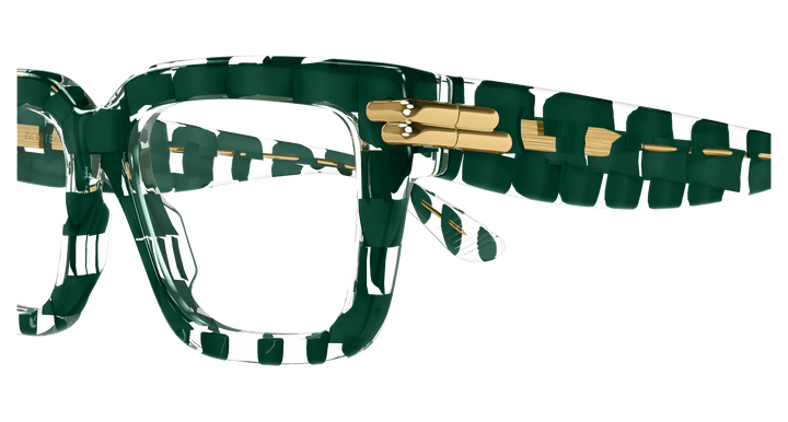 BOTTEGA VENETA BV1324O — color 004, medida 53 — vista detalle de varilla 