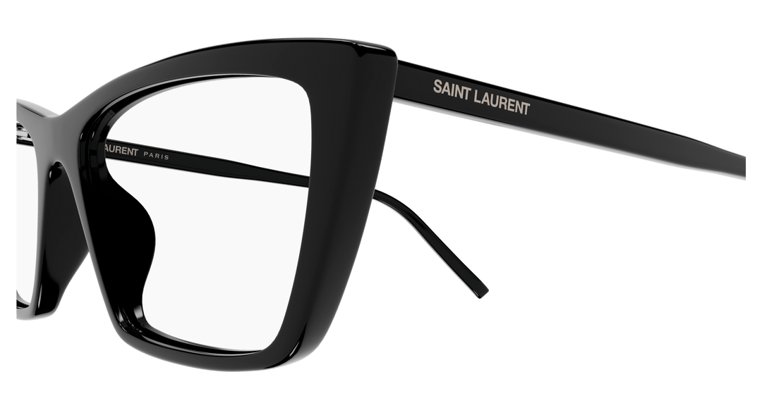 SAINT LAURENT SL 737 MICA THIN OPT — color 001, medida 54 — vista detalle de varilla 