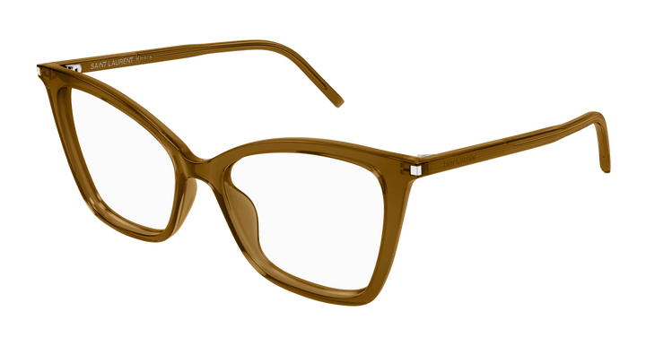 SAINT LAURENT SL 386 — color 010, medida 55 — vista tres cuartos 