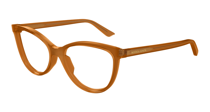 BOTTEGA VENETA BV1313O — color 008, medida 55 — vista tres cuartos 