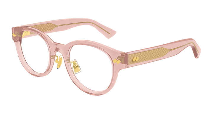 BOTTEGA VENETA BV1405OA — color 004, medida 50 — vista tres cuartos 