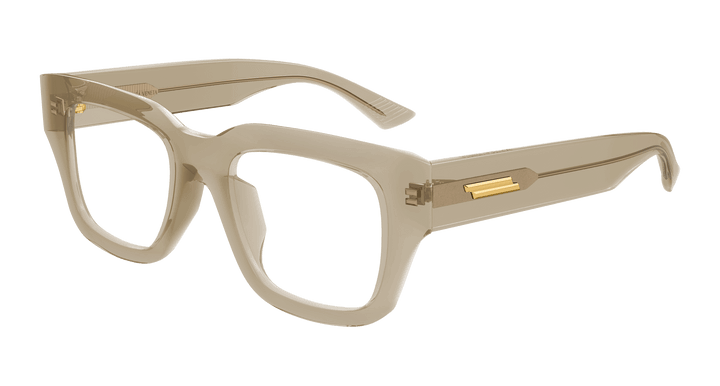BOTTEGA VENETA BV1361O — color 008, medida 50 — vista tres cuartos 