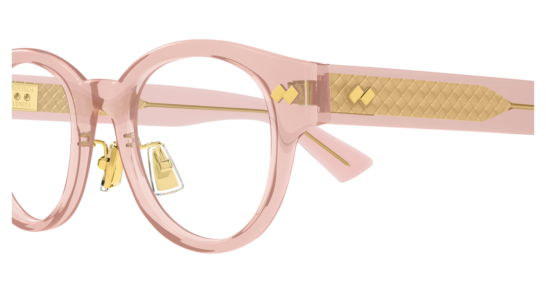 BOTTEGA VENETA BV1405OA — color 004, medida 50 — vista detalle de varilla 