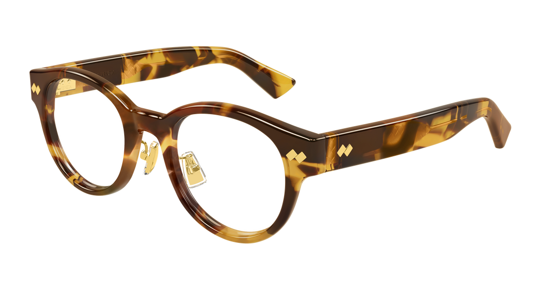 BOTTEGA VENETA BV1405OA — color 002, medida 50 — vista tres cuartos 