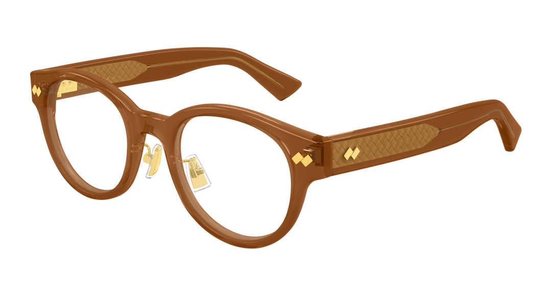 BOTTEGA VENETA BV1405OA — color 003, medida 50 — vista tres cuartos 
