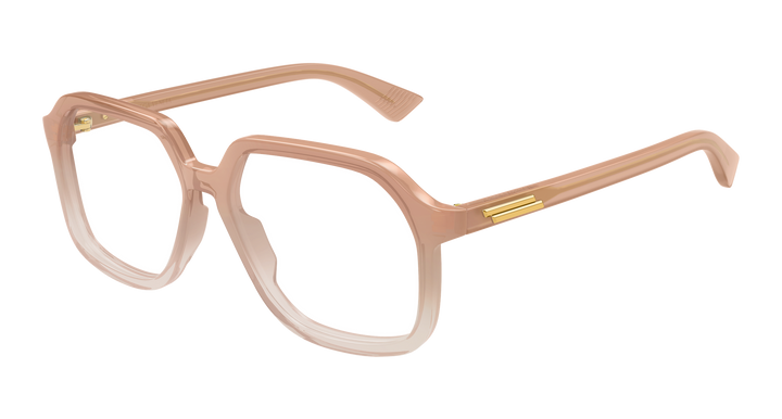 BOTTEGA VENETA BV1329O — color 007, medida 55 — vista tres cuartos 